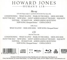 Howard Jones (New Wave): Human's Lib (Hi-Res Blu-ray + CD Digipak), 1 Blu-ray Audio und 1 CD