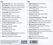 Playlist mit Liedern von Happy Mondays, Depeche Mode, The Saturdays. Hauptsächlich Vince Clarke Remixe. Zwei Listen.