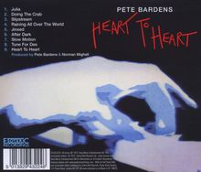 Pete Bardens: Heart To Heart, CD