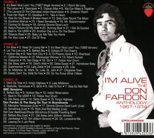 Don Fardon: I'm Alive: The Anthology 1967 - 1974, 3 CDs