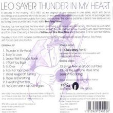 Leo Sayer: Thunder In My Heart, CD