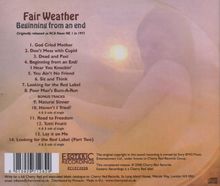 Fair Weather: Beginning From An End, CD