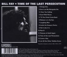 Bill Fay: Time Of The Last Persecution (24Bit), CD