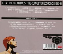 Berlin Blondes: The Complete Recordings 1980 - 81, CD