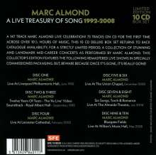 Marc Almond: A Live Treasury Of Song 1992 - 2008 (Limited Edition), 10 CDs