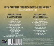 Bobbie Gentry &amp; Glen Campbell: Bobby Gentry &amp; Glen Campbell / Anne Murray &amp; Glen Campbell (2 Classic Albums On 1 CD), CD