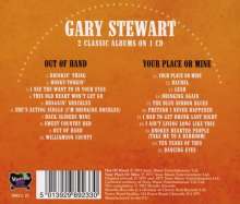 Gary Stewart: Out Of Hand / Your Place Or Mine (2 Albums On 1 CD), CD