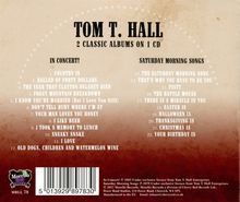 Tom T. Hall: In Concert / Saturday Morning, CD