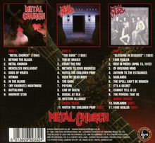 Metal Church: The Elektra Years 1984 - 1989, 3 CDs