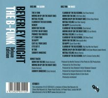 "BEVERLEY KNIGHT, THE B-FUNK, Deluxe Edition." Trackliste mit zwei CDs. Disc One enthält das Album, Disc Two Remixe.