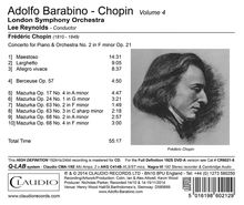 Frederic Chopin (1810-1849): Klavierwerke Vol.4, CD