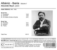 Isaac Albeniz (1860-1909): Iberia (Klavierfassung) Vol.1, CD