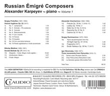 Alexander Karpeyev - Russian Emigre Composers, CD