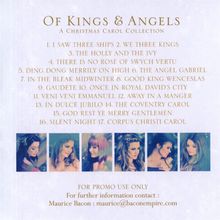 Mediæval Bæbes: Of Kings &amp; Angels: A Christmas Carol Collection, CD