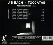 Johann Sebastian Bach (1685-1750): Toccaten BWV 910-916, CD