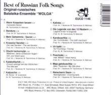 Sowjetunion - Best Of Russian Folk Songs, CD