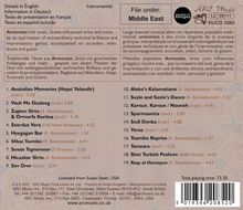 Armenien - Alan Shavarsh Bardezbanian: Oud Masterpieces, CD