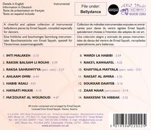 Emad Sayyah: Lebanese Bellydance, CD
