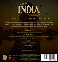 The Sabri Family: The Spirit Of India, CD