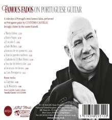 Custódio Castelo: Famous Fados On Portuguese Guitar, CD