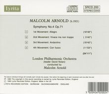 Malcolm Arnold (1921-2006): Symphonie Nr.4, CD