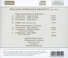 William Sterndale Bennett (1816-1875): Klavierkonzerte Nr.2 &amp; 5, CD