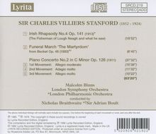 Charles Villiers Stanford (1852-1924): Klavierkonzert Nr.2, CD
