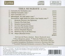 Thea Musgrave (geb. 1928): Konzert für Orchester, CD