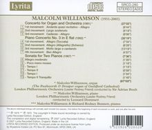 Malcolm Williamson (1931-2003): Klavierkonzert Nr.3, CD