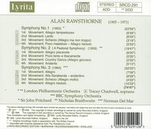 Alan Rawsthorne (1905-1971): Symphonien Nr.1-3, CD