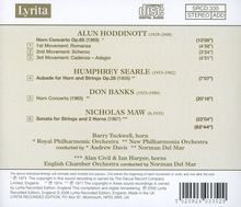 Alun Hoddinott (geb. 1929): Hornkonzert op.65, CD