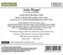 Walter Leigh (1905-1942): Jolly Roger, 2 CDs