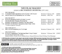 Nicolai Malko dirigiert das BBC Symphony Orchestra, 4 CDs
