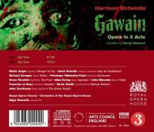 Harrison Birtwistle (1934-2022): Gawain (Complete Opera), 2 CDs