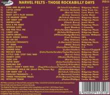 Narvel Felts: Those Rockabilly Days, CD