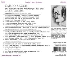 Carlo Zecchi - The complete Cetra Recordings 1937-1942, 2 CDs