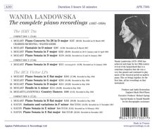 Wanda Landowska - The complete piano recordings, 3 CDs