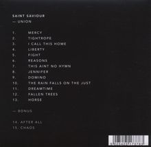 Saint Saviour: Union (Deluxe Edition), CD