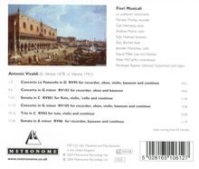 Antonio Vivaldi (1678-1741): Flötenkonzerte RV 82,86,95,103,105,801, CD