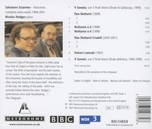 Salvatore Sciarrino (geb. 1947): Nocturnes, CD