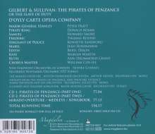 Arthur Sullivan (1842-1900): The Pirates of Penzance, 2 CDs