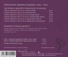 Wolfgang Amadeus Mozart (1756-1791): Streichquartette Nr.14-19 "Haydn-Quartette", 2 CDs