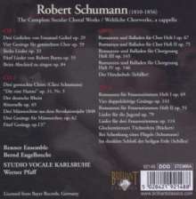 Robert Schumann (1810-1856): Weltliche Chorwerke a cappella, 4 CDs