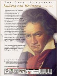 The Great Composers - Ludwig van Beethoven (DVD &amp; 2CDs), 3 DVDs