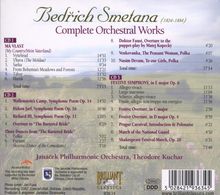 Bedrich Smetana (1824-1884): Sämtliche Orchesterwerke, 3 CDs