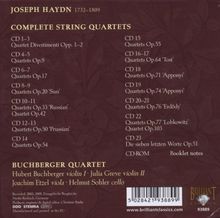 Joseph Haydn (1732-1809): Sämtliche Streichquartette, 23 CDs