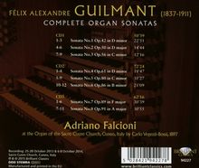 Felix Alexandre Guilmant (1837-1911): Orgelsonaten Nr.1-8, 3 CDs
