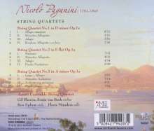 Niccolo Paganini (1782-1840): Streichquartette Nr.1-3, CD