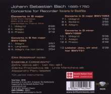 Johann Sebastian Bach (1685-1750): Blockflötenkonzerte BWV 1053,1055,1059, CD