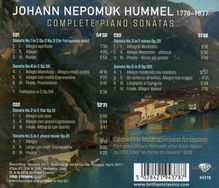 Johann Nepomuk Hummel (1778-1837): Sämtliche Klaviersonaten, 3 CDs